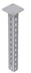 Потолочное крепление для кабельного лотка 200ммx70ммx50мм гальваническое/электролит. цинковое покрытие Ostec СПС(ВН)-7: Стойка потолочная сварная для