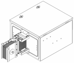 Секц. соед. с др. тип. 1250А Al 3L+N+PER НК IP55 тран. IEK