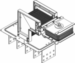 Секц. флан. прав. Тип1 1250А Al 3L+N+PER НК IP55 тран. IEK