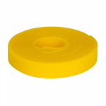 Хомут кабельный (стяжка) 5000ммx25мм лента-липучка пластик желтый DKC
