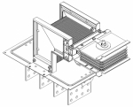 Секц. флан. прав. Тип2 800А Cu 3L+N+1/2PE IP55 тран. IEK