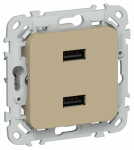 FLITE Роз. USB AA 2,1А РЮ-2-ФлХ хак. IEK