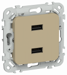 FLITE Роз. USB AA 2,1А РЮ-2-ФлХ хак. IEK