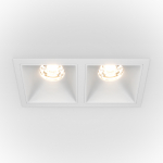 Встраиваемый светильник Alfa LED 3000K 2x10Вт 36°