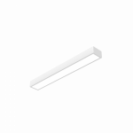 Светодиодный светильник VARTON Gexus Line Down 1200x160x110 мм 35 Вт 4000 К RAL9003 белый муар опал-микропризма DALI