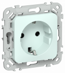 FLITE Роз. с з/к без з/ш 16А РС11-0-ФлХЛ х/л IEK