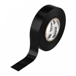 Изолента ПВХ профессиональная, термостойкая 0,18x19мм, 20м, черная KRANZ