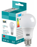LED Bulb A60 510lm 4000K E27 IEK СНЯТО