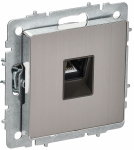 BRITE Роз. комп. RJ45 кат.6 РК11-БрГН мет х/н IEK