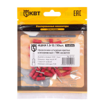 Наконечник кабельный штыревой круглый изолированный НШКИ 1.5–12 (30 шт) (КВТ)