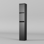 Уличная розетка Nido Графит