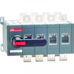 Выключатель-разъединитель встр. стационарный 4p 400А 1000В сервисный, IP30 ABB