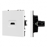 ARL NOBE Розетка HDMI софт-тач белый кварц SCT-MHD1-SFPL-WH (Arlight, -)