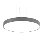 Светодиодный светильник "ВАРТОН" COSMO подвесной 190 Вт 1200*115 мм 3000К с рассеивателем опал RAL7045 серый муар диммируемый по протоколу DALI