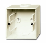 Коробка для открыт. монтажа 1-мест. пластик белый глянцев. IP20 ABB basic55