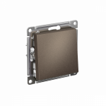 Выключатель 1кл прох с/у мокко механизм быстрозажим AtlasDesign Systeme Electric (1/20)