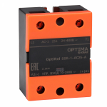 Реле твердотельное OptiRel SSR-1-AC60-A однофазное 60 А AC, управление AC