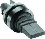 Селекторный переключатель 3-позиц. рычажковый цвет черный 22мм с фиксацией, IP43 ABB COS/SST светосигнальная аппаратура