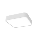 Светодиодный светильник VARTON COSMO Q подвесной 50 Вт 4000 K 600х600 мм RAL9003 белый муар с рассеивателем опал