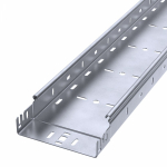 Лоток перфорированный Профи INOX (AISI 316) 150х50х6000 (1,0 мм) (12 м/уп) Промрукав