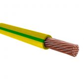 Провод установочный ПуГВ (ПВ3) 1х4 желто-зеленый ГОСТ Цветлит (200)