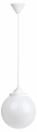 НСБ 02-60-251 ЭРА Светильник садово-парковый, шар опал подвес шнур D=250 mm (6/48)