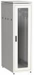 ITK Шкаф сетевой 19" LINEA N 47U 600х1000 мм стеклянная передняя дверь, задняя перфорированная серый