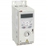 Частотный преобразователь 4кВт 380-480В на выходе 500Гц 3/3фаз с блоком управления, подключение ПК, IP20 ABB ACS частотные преобразователи