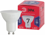 Лампы СВЕТОДИОДНЫЕ ЭКО LED MR16-7W-865-GU10 R  ЭРА (диод, софит, 7Вт, хол, GU10)