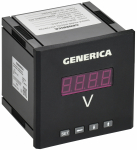 Вольтметр цифр. щит. 1-ф. DO RS-485 96х96 LED GENERICA