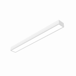 Светодиодный светильник VARTON Gexus Line Up n Down 1500x160x110 мм 35 Вт/50 Вт 4000 К RAL9003 белый муар опал-микропризма DALI