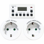 Розетка с таймером (недельная) 3500W/16A 230V, TM25