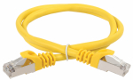 ITK Коммутационный шнур кат. 5Е FTP PVC 10м желтый