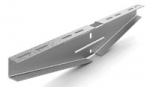 Консоль для крепления в профиль 240x30 сталь оцинкованное Ostec КОД: Кронштейн опорный двухсторонний