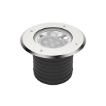 Светодиодный светильник VARTON архитектурный Plint диаметр 210 мм 16 Вт 5000 K IP67 линзованный 30 градусов