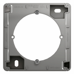 Коробка для накладного монтажа алюминий Glossa Schneider Electric  (1/4)