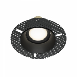 Встраиваемый светильник Dot GU10 1x50Вт Черный DL042-01-RD-B