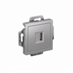 Розетка 1гн HDMI с/у алюминий механизм AtlasDesign Systeme Electric (1)