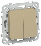 FLITE Выключ. жалюзи 10А ВЖ52-2-0-ФлХ хак. IEK