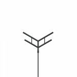 Кронштейн OXOR-SY4-1800x76-L1000 BLACK (Arlight, Сталь)