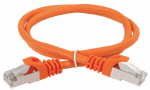 ITK Коммутационный шнур кат. 5Е FTP PVC 10м оранжевый