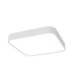 Светодиодный светильник VARTON COSMO Q подвесной 90 Вт 4000 K 900х900 мм RAL9003 белый муар с рассеивателем опал