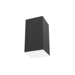 Светодиодный светильник VARTON DL-Box накладной 9 Вт 4000 К 90x90x170 мм RAL9005 черный муар с рассеивателем опал DALI