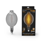 Лампа светодиод 8,5Вт 165Лм 1800К Е27 BT180 gray flexible LED Gauss Filament 1/2