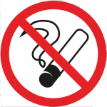 Наклейка "Курить запрещено" 200х200 Rexant (5/5)