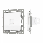 Механизм компьютерной розетки SCT-MPC1-PL-WH (RJ-45, CAT6) (Arlight, -)