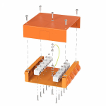 Коробка металлическая огнестойкая 70-0370-FR2.5-20 Е15-Е120 130х130х35 Промрукав