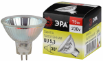 Лампа галоген 75Вт GU5.3 3000К прозр GU5.3-JCDR (MR16) -75W-230V-CL Эра (1/200)