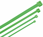 Хомут нейлоновый зелен ХКн 3,6х150 (100шт/упак) ITK (1/20/320)