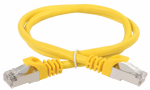 ITK Коммутационный шнур (патч-корд), кат.5Е FTP, 2м, желтый
